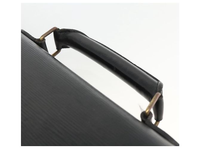 LOUIS VUITTON Epi Serviette Conseiller Borsa Business Nera M54422 LV Auth ka3192 Nero - vista 8