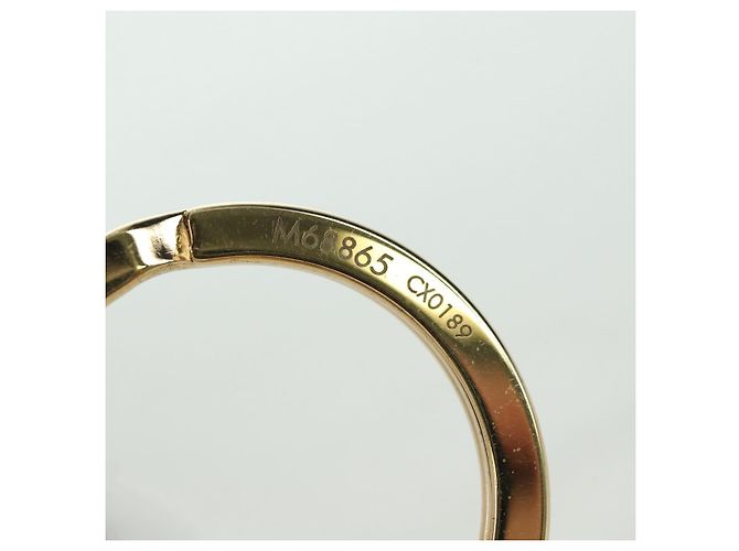 LOUIS VUITTON Monogram Millionaire Charm Oro M68865 LV Auth LNZ843M D'oro - vista 11