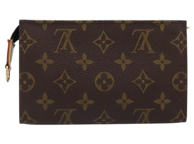 LOUIS VUITTON Pochette Bucket Monogram PM Accessorio LV Auth kk642 Monogramma - vista 2