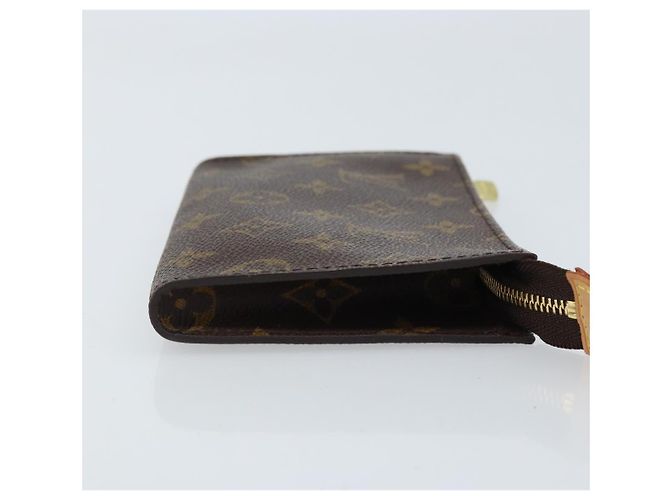 LOUIS VUITTON Pochette Bucket Monogram PM Accessorio LV Auth kk642 Monogramma - vista 3