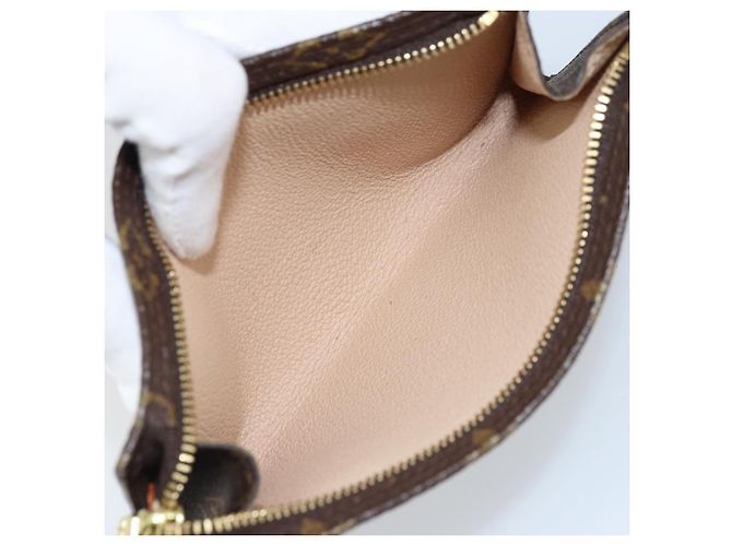 LOUIS VUITTON Pochette Bucket Monogram PM Accessorio LV Auth kk642 Monogramma - vista 9
