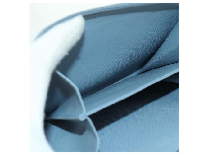 PRADA Portafoglio Compatto Rotondo Nylon Azzurro Chiaro 1ML605 Auth am11040V Blu chiaro - vista 18