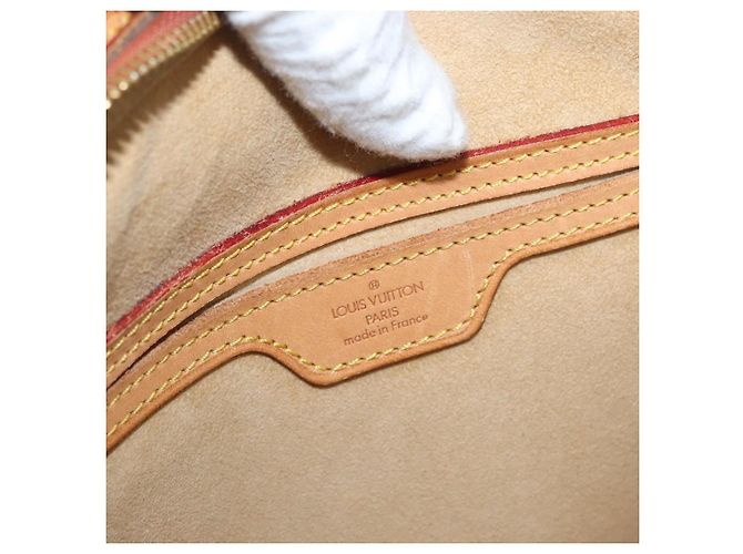 LOUIS VUITTON Borsa a Mano Nomad Soufflot Beige LV Auth AMZ447A - vista 17