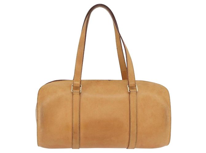 LOUIS VUITTON Borsa a Mano Nomad Soufflot Beige LV Auth AMZ447A - vista 2