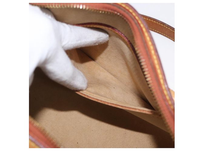LOUIS VUITTON Borsa a Mano Nomad Soufflot Beige LV Auth AMZ447A - vista 20