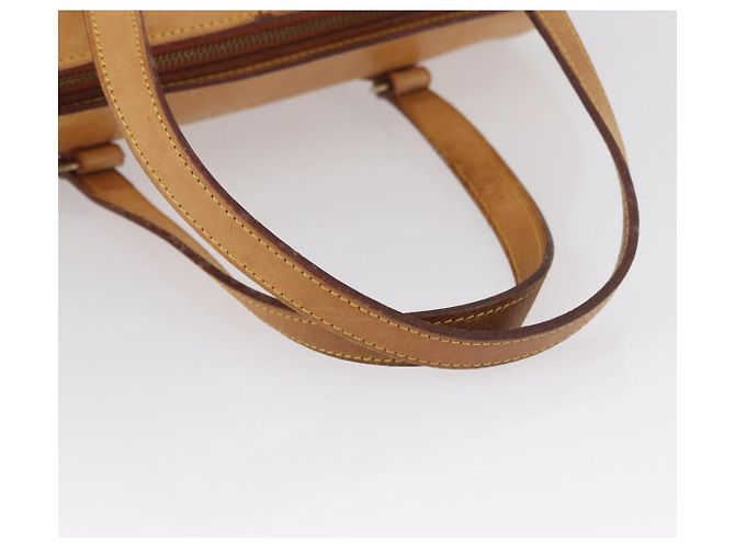 LOUIS VUITTON Borsa a Mano Nomad Soufflot Beige LV Auth AMZ447A - vista 7