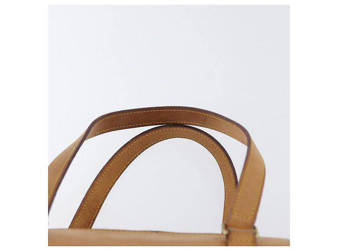 LOUIS VUITTON Borsa a Mano Nomad Soufflot Beige LV Auth AMZ447A - vista 8
