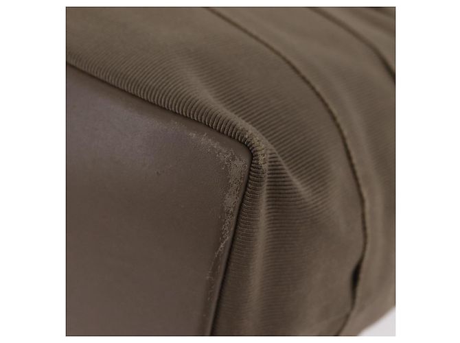 Borsa a Spalla Salvatore Ferragamo in Tela Marrone Oro Auth BA11433 D'oro - vista 17