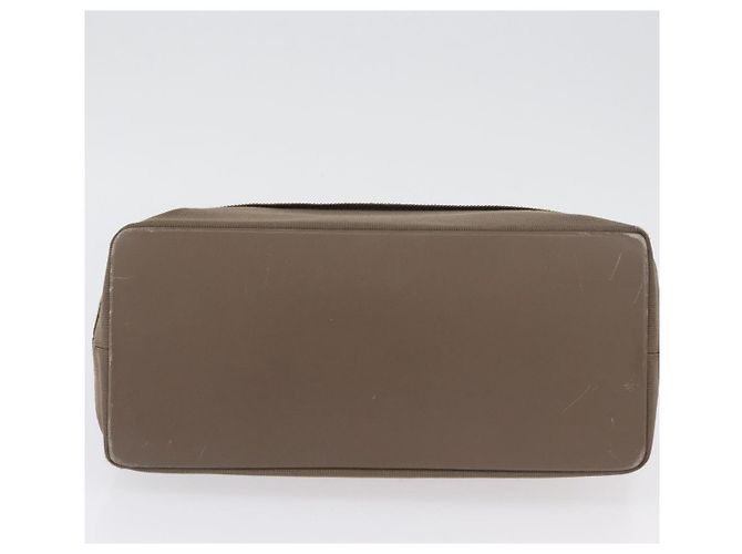 Borsa a Spalla Salvatore Ferragamo in Tela Marrone Oro Auth BA11433 D'oro - vista 5