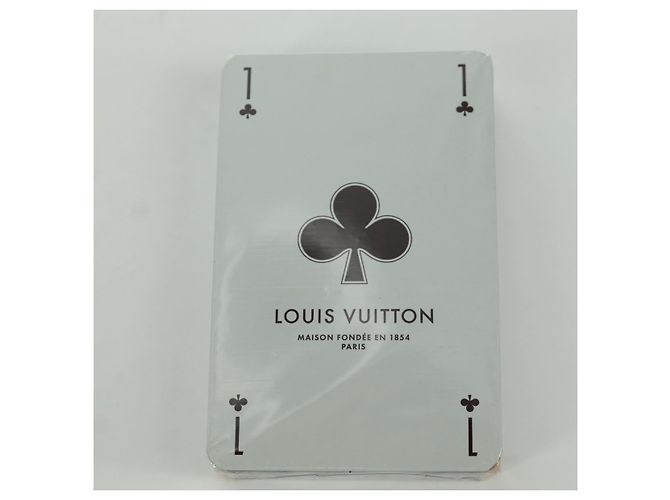 LOUIS VUITTON Spielkarten Marine LV Auth LNZ844V Marineblau - Ansicht 12