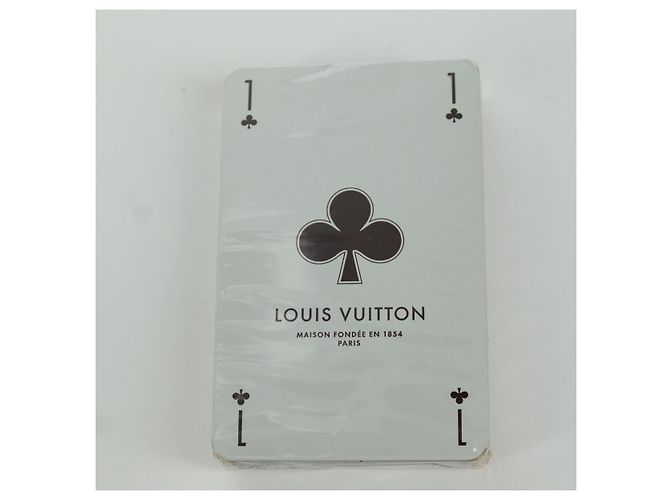 LOUIS VUITTON Spielkarten Marine LV Auth LNZ844V Marineblau - Ansicht 14