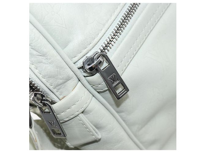 LOUIS VUITTON Borsa a Spalla Monogram Clarkson Bianca LV Auth bs34065 Bianco Monogramma - vista 21