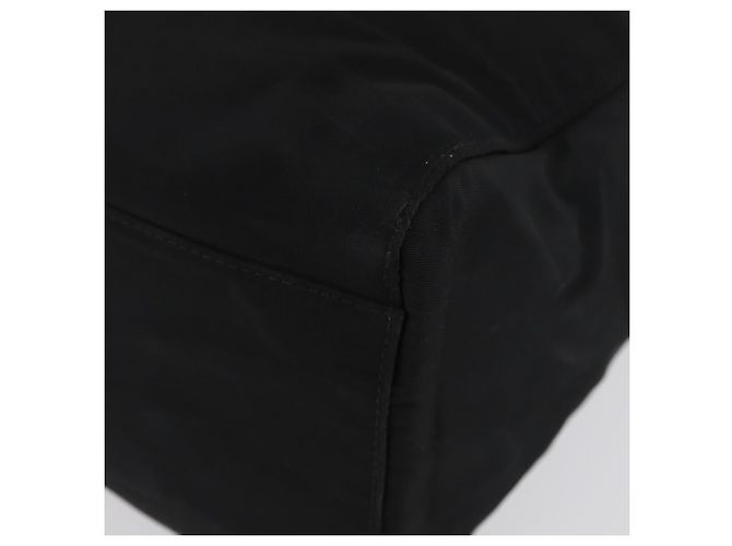 PRADA Borsa a mano in nylon nero Auth bs33933 - vista 14