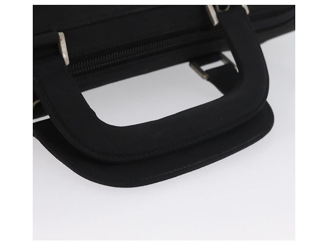 PRADA Borsa a mano in nylon nero Auth bs33933 - vista 7