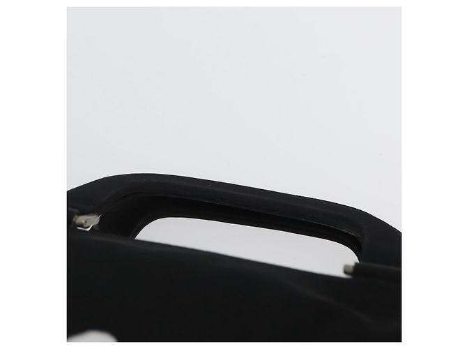 PRADA Borsa a mano in nylon nero Auth bs33933 - vista 8