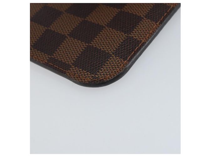 LOUIS VUITTON Pouch Neverfull PM Damier Ebene Auth ARZ173 - vista 14