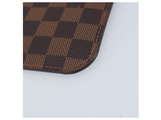LOUIS VUITTON Pouch Neverfull PM Damier Ebene Auth ARZ173 - vista 15