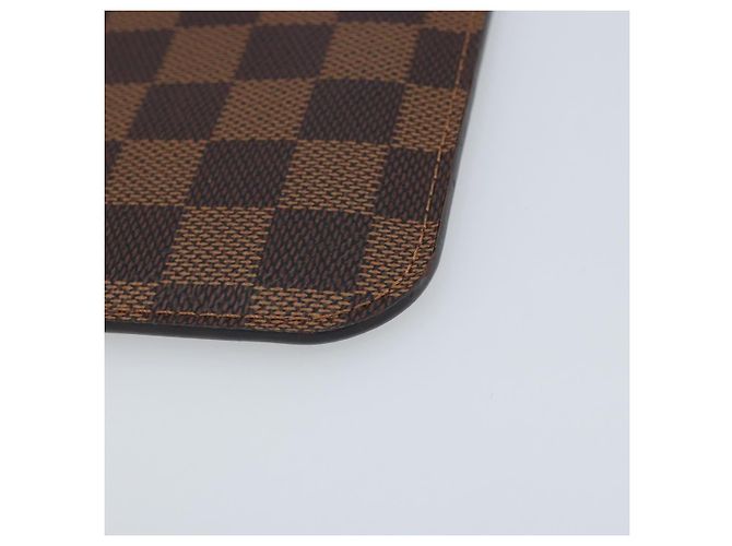 LOUIS VUITTON Pouch Neverfull PM Damier Ebene Auth ARZ173 - vista 16
