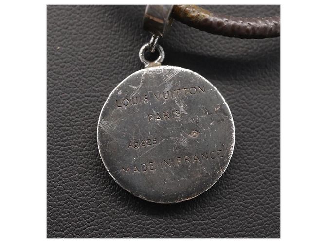 COLLANA PENDENTE MONOGRAMMA LOUIS VUITTON M65436 LV Auth bs33954 - vista 18