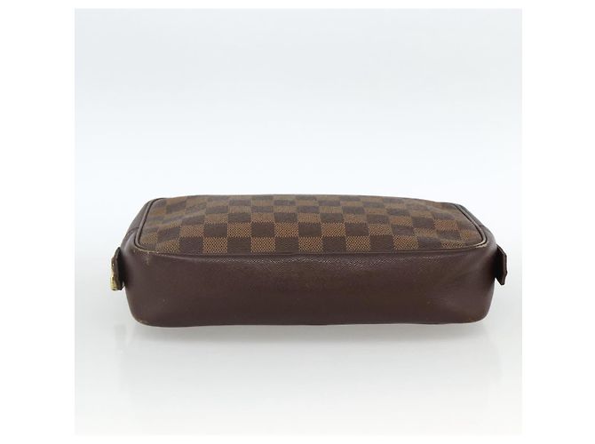 LOUIS VUITTON Borsa Clutch Trousse Toilette Damier Ebene N47623 LV Auth BA11397 - vista 6