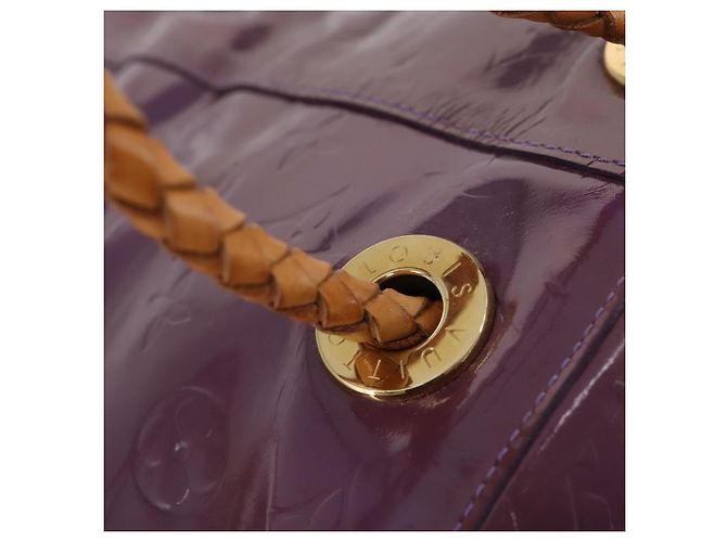 Borsa a Spalla Vernis Morton LOUIS VUITTON Viola Viole M91083 LV Auth gh1793 Porpora - vista 10