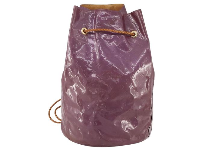 Borsa a Spalla Vernis Morton LOUIS VUITTON Viola Viole M91083 LV Auth gh1793 Porpora - vista 13