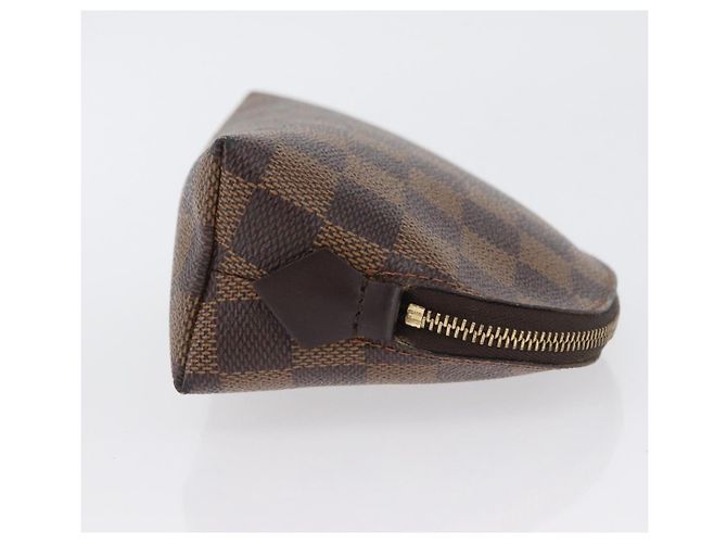 LOUIS VUITTON Kosmetiktäschchen PM Damier Ebene N47516 Authentisch LV BSZ407 - Ansicht 3