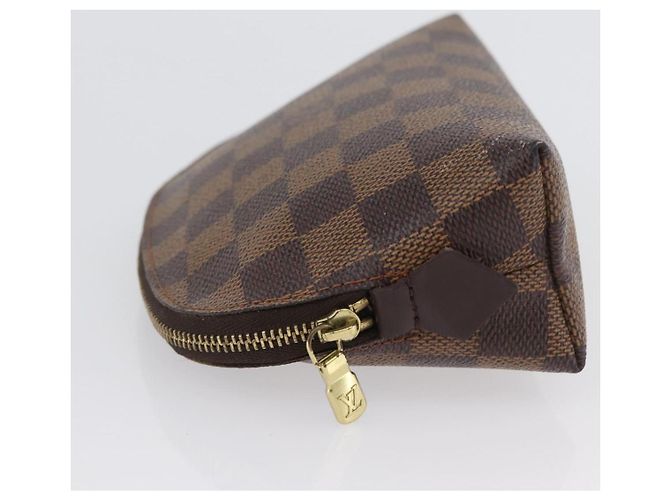 LOUIS VUITTON Kosmetiktäschchen PM Damier Ebene N47516 Authentisch LV BSZ407 - Ansicht 4
