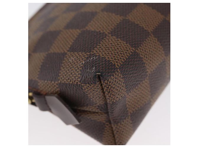 LOUIS VUITTON Kosmetiktäschchen PM Damier Ebene N47516 Authentisch LV BSZ407 - Ansicht 7