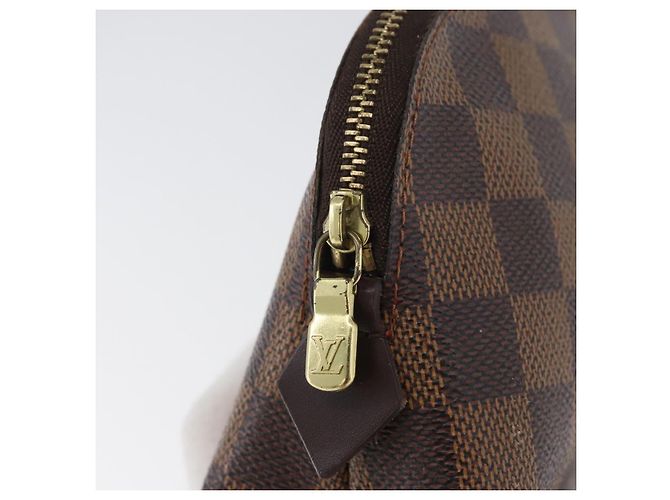 LOUIS VUITTON Kosmetiktäschchen PM Damier Ebene N47516 Authentisch LV BSZ407 - Ansicht 8