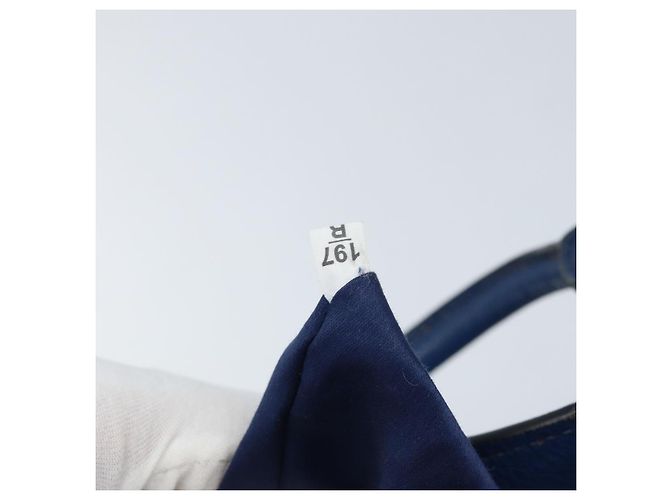 Borsa a mano Miu Miu in pelle 2 in 1 blu oro Auth BA10954A D'oro - vista 12