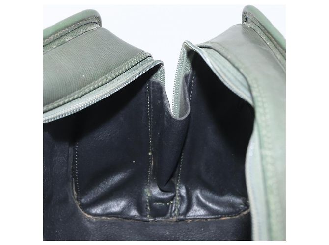 Céline Borsa a mano CELINE in pelle khaki oro Auth 174600 D'oro Cachi - vista 23