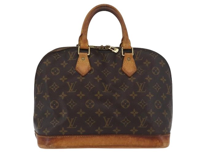 LOUIS VUITTON Borsa a Mano Monogram Alma M51130 LV Auth am10936 Monogramma - vista 2