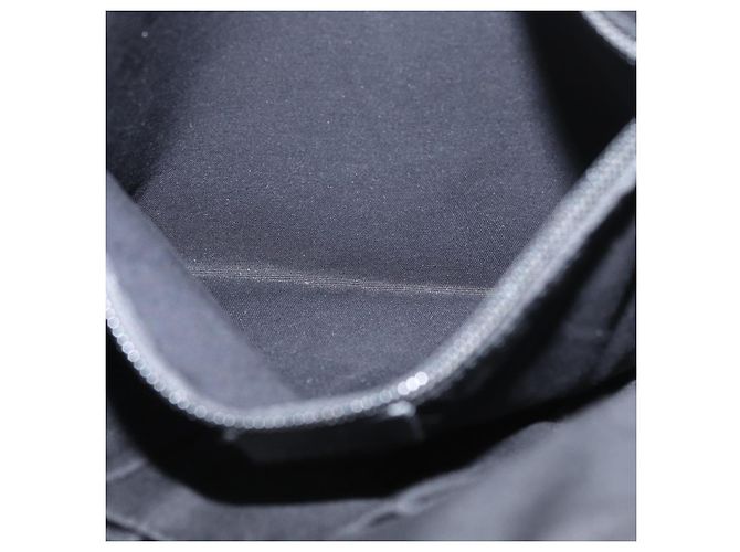 Borsa a Spalla GG Canvas Gucci Nera Argento 374414 Auth 174510 Nero - vista 21