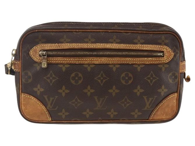 LOUIS VUITTON Clutch Marly Dragonne GM Monogram M51825 LV Auth ka3128 Monogramma - vista 13