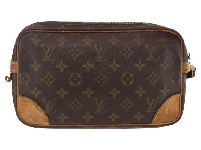 LOUIS VUITTON Clutch Marly Dragonne GM Monogram M51825 LV Auth ka3128 Monogramma - vista 2