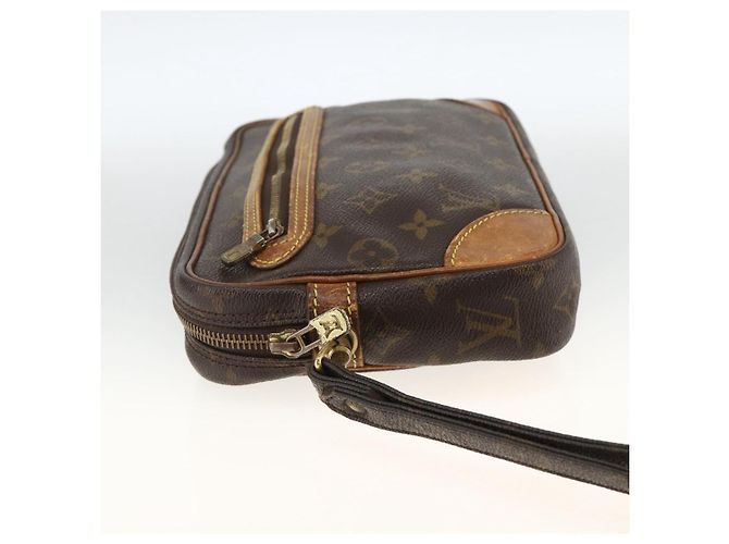 LOUIS VUITTON Clutch Marly Dragonne GM Monogram M51825 LV Auth ka3128 Monogramma - vista 3