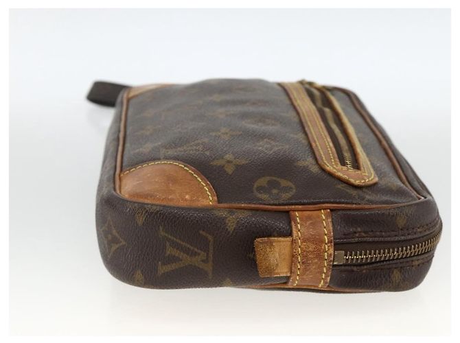 LOUIS VUITTON Clutch Marly Dragonne GM Monogram M51825 LV Auth ka3128 Monogramma - vista 4