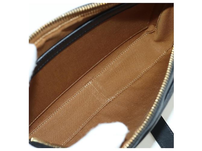 Céline Borsa Messenger Triomphe Medium CELINE Borsa a Spalla PVC Nero Oro Auth ARZ678SAM D'oro - vista 10