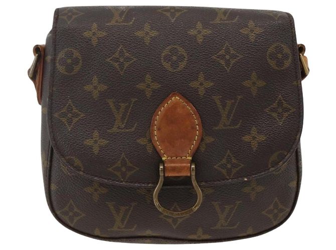 LOUIS VUITTON Borsa a Spalla Monogram Saint Cloud MM M51243 LV Auth ep13830 Monogramma - vista 13