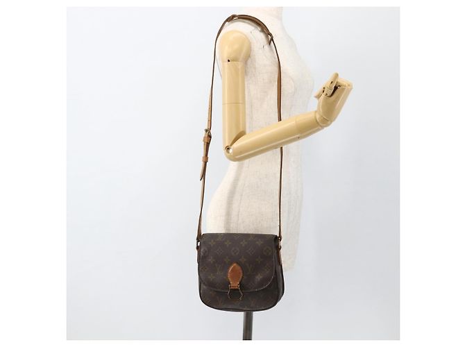 LOUIS VUITTON Borsa a Spalla Monogram Saint Cloud MM M51243 LV Auth ep13830 Monogramma - vista 26