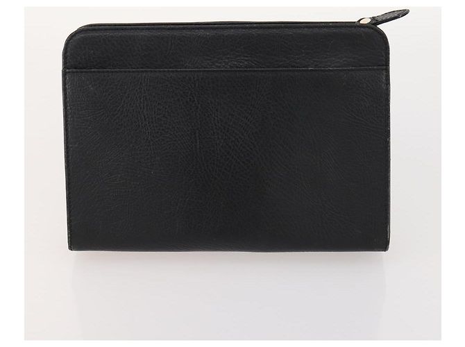 Borsa Burberrys Blue Label in pelle 5 pezzi nera marrone Auth fm5229 Nero - vista 13