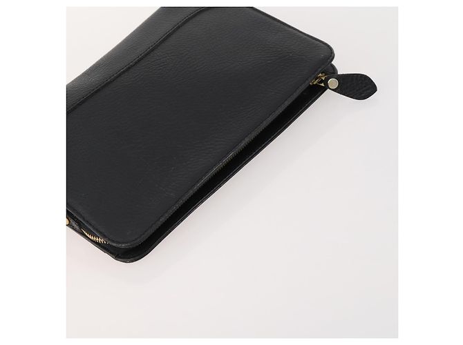 Borsa Burberrys Blue Label in pelle 5 pezzi nera marrone Auth fm5229 Nero - vista 14