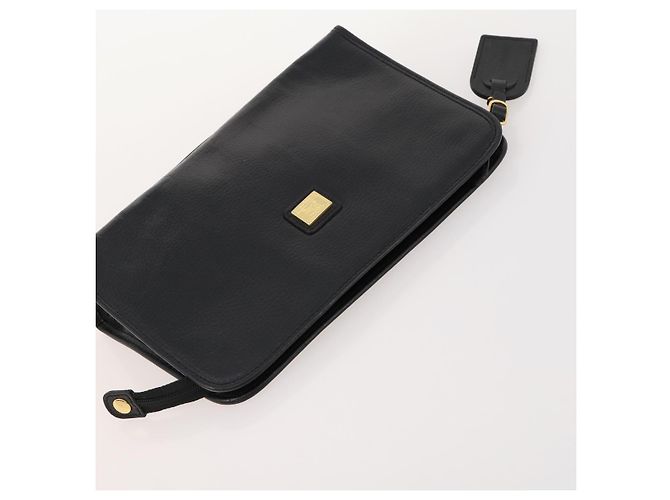 Borsa Burberrys Blue Label in pelle 5 pezzi nera marrone Auth fm5229 Nero - vista 19