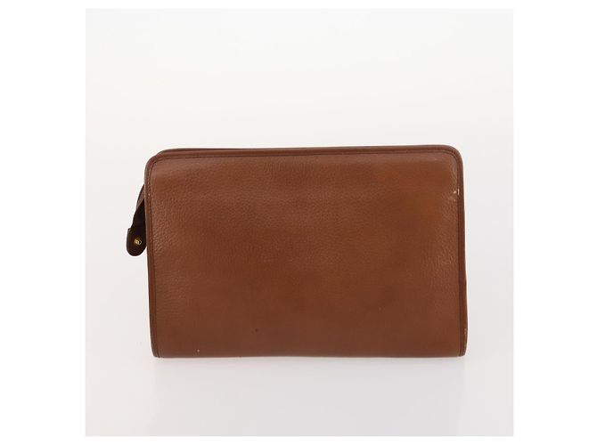 Borsa Burberrys Blue Label in pelle 5 pezzi nera marrone Auth fm5229 Nero - vista 23