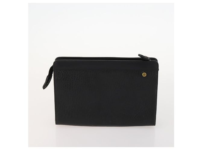 Borsa Burberrys Blue Label in pelle 5 pezzi nera marrone Auth fm5229 Nero - vista 8