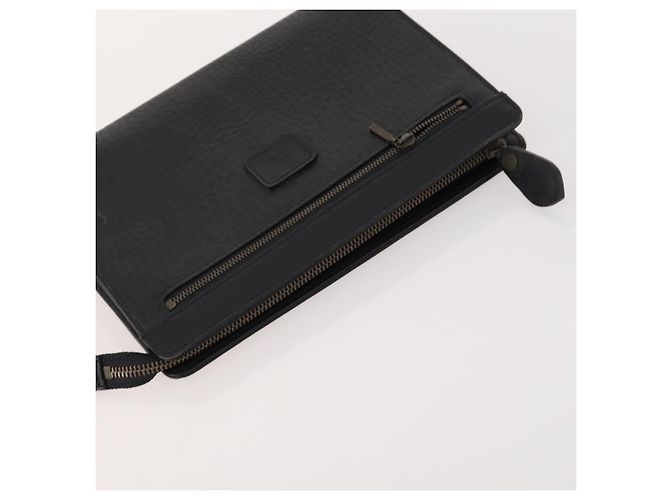 Borsa Burberrys Blue Label in pelle 5 pezzi nera marrone Auth fm5229 Nero - vista 9