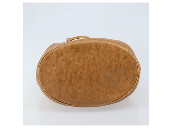 Borsa a Spalla Christian Dior Pelle Marrone Oro Auth ep13792 D'oro - vista 5