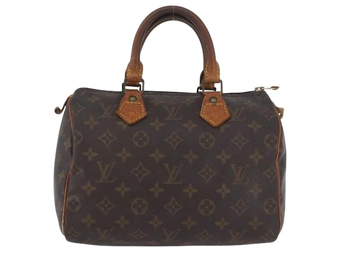LOUIS VUITTON Borsa a Mano Monogram Speedy 25 M41528 LV Auth BSZ041 Monogramma - vista 13