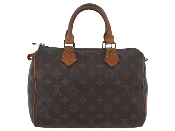 LOUIS VUITTON Borsa a Mano Monogram Speedy 25 M41528 LV Auth BSZ041 Monogramma - vista 2